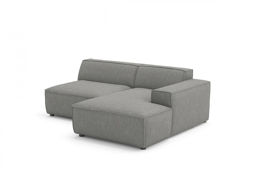 Model MODULARIS NB (niski bok) - Modularis NB sofa 1,5 osobowa + longchair prawy